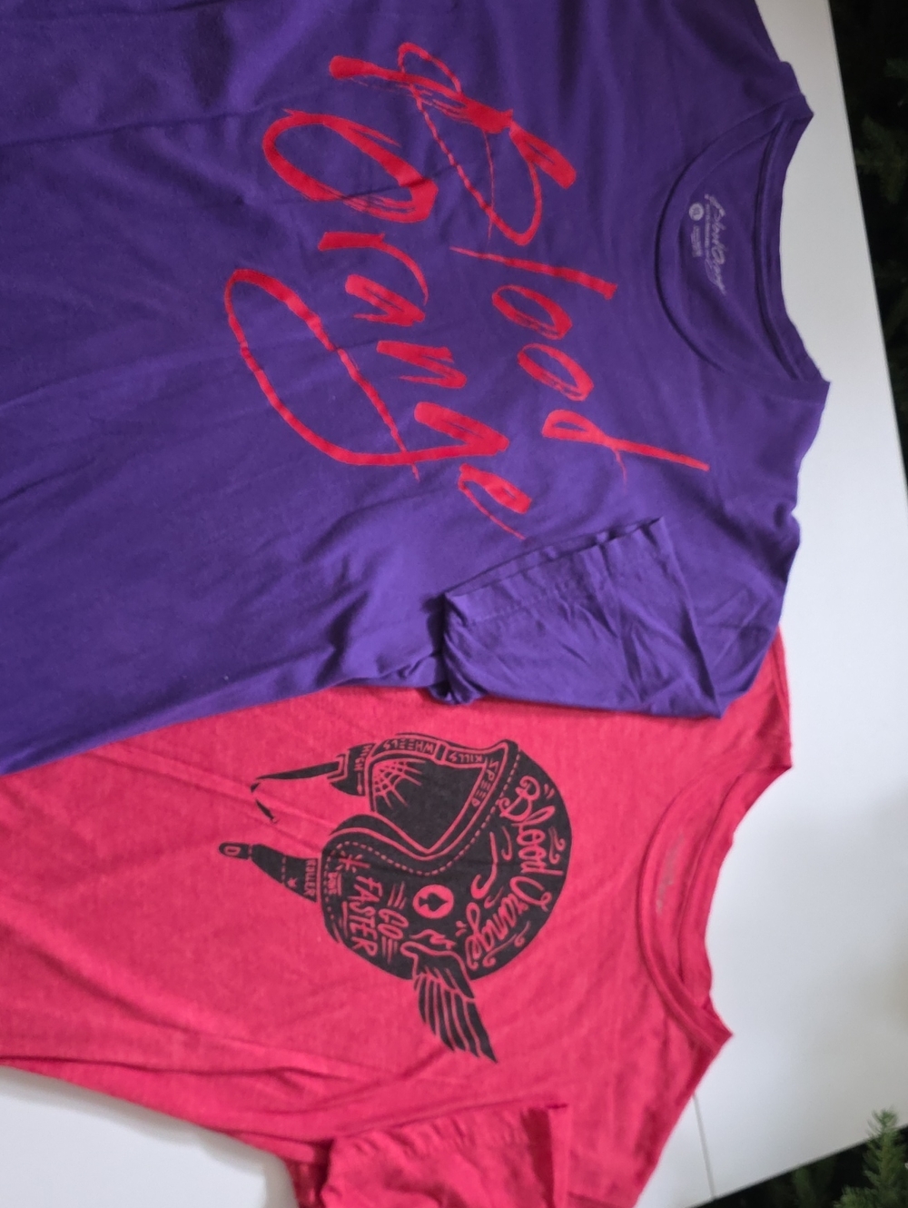 (2) Blood Orange Skate Graphic Tees